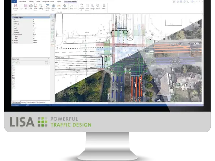 LISA MAP on Desktop Screen